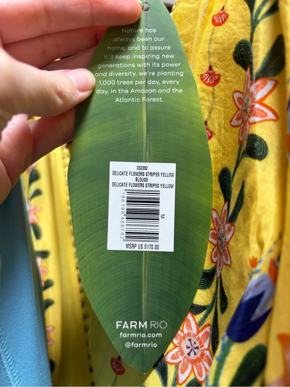 Farm rio blouse nwt - Picture 4 of 4